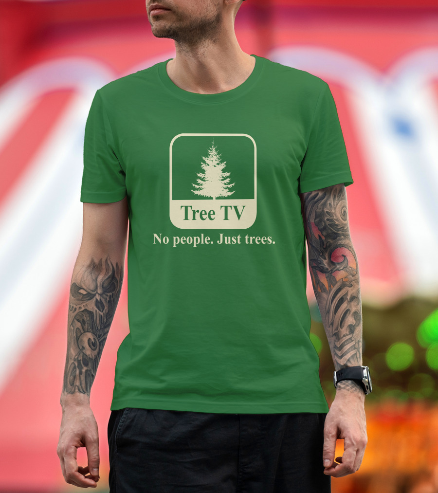 Joe Pera Tree TV No People Just Trees T-Shirt