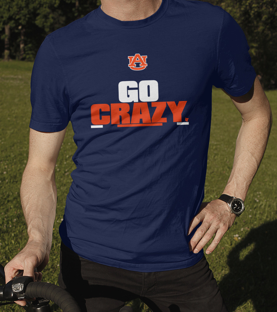 Auburn Football Go Crazy T-Shirt