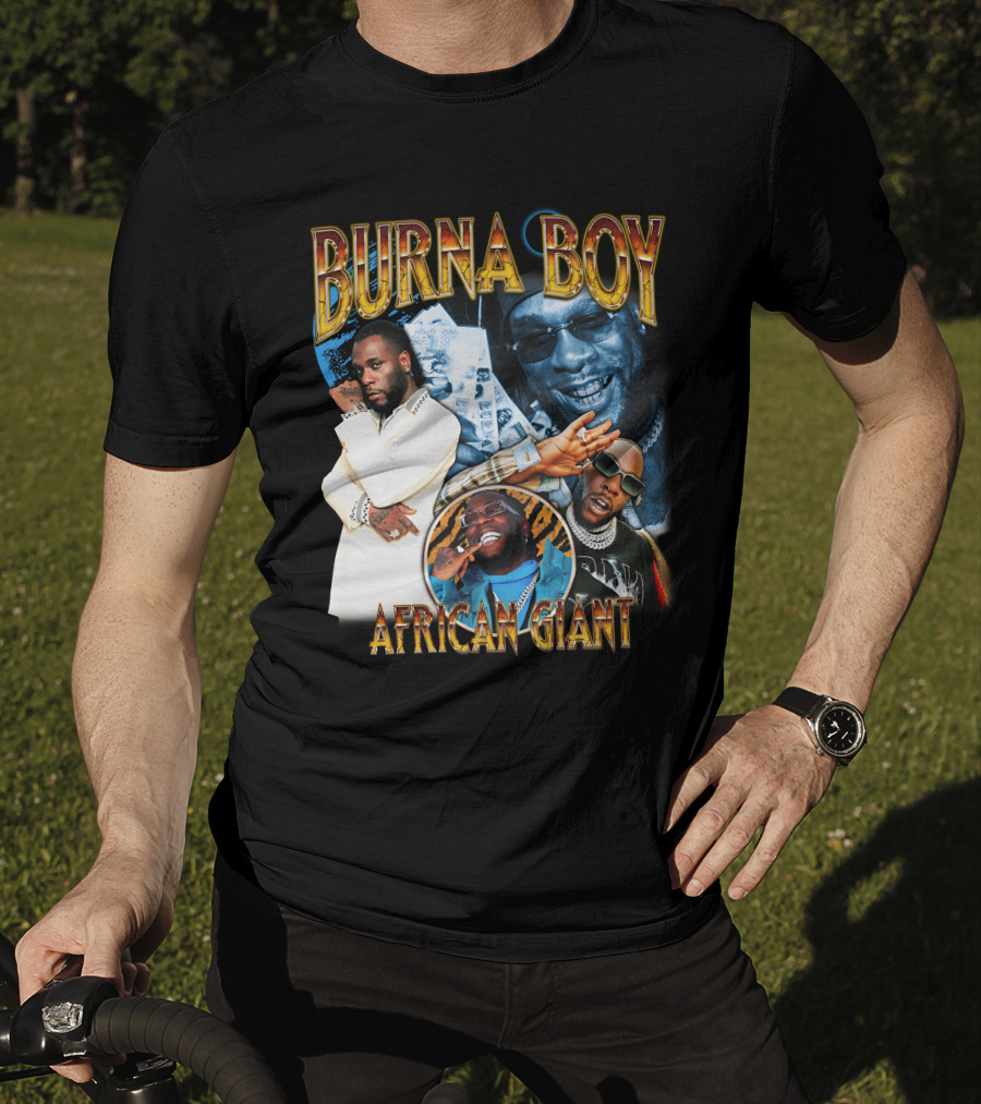 Burna Boy African Giant Sparkboyzco Merch T-Shirt