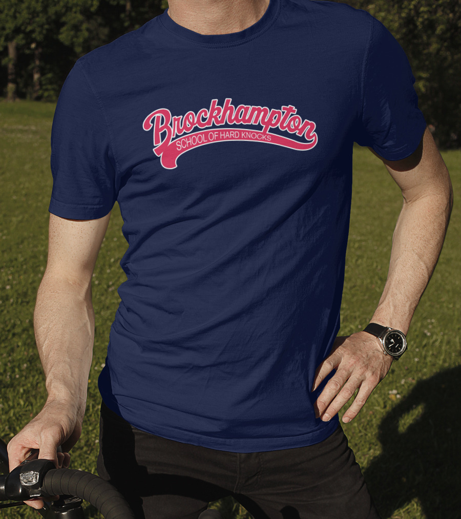 Brockhampton School Of Hard Knocks Retro Script T-Shirt