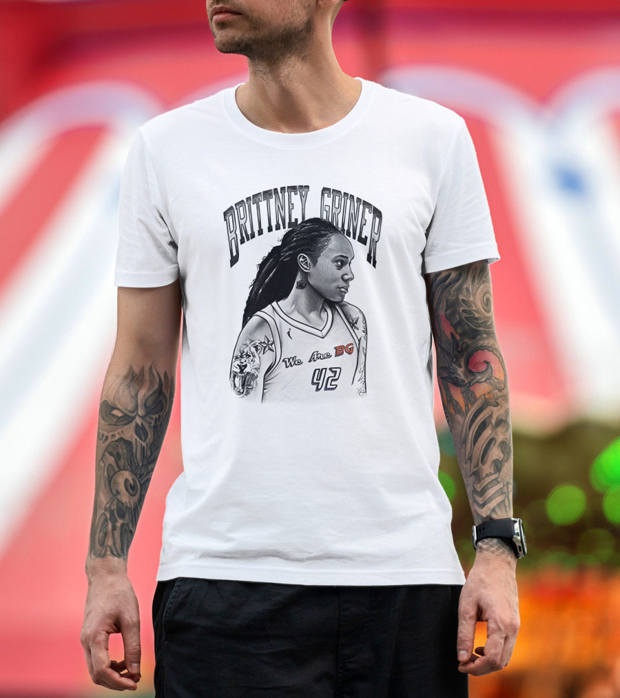 Brittney Griner We Are BG 42 T-Shirt