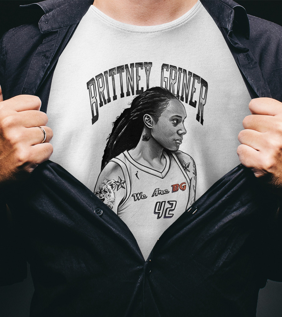 Brittney Griner We Are BG 42 T-Shirt
