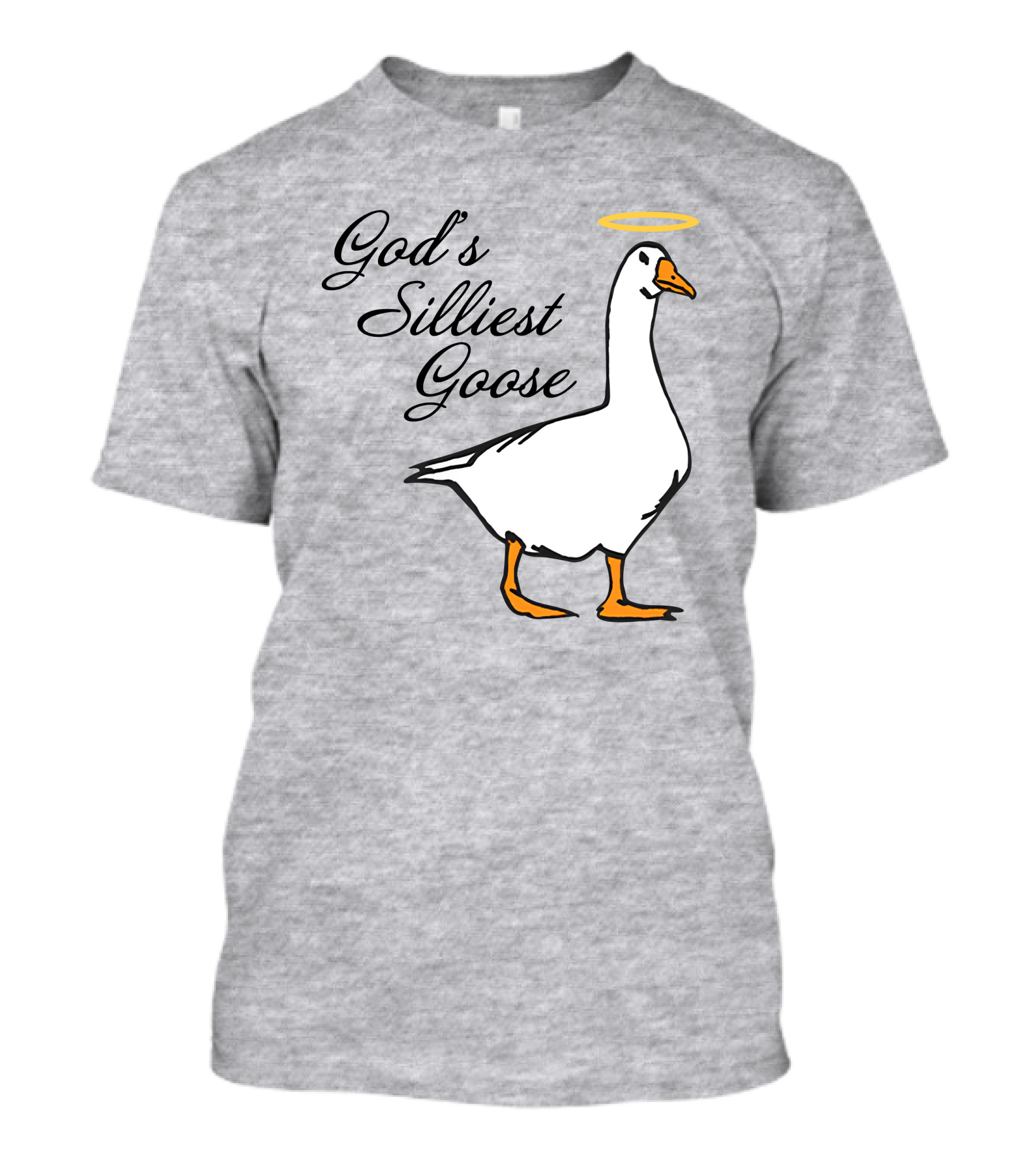 Middleclassfancy God's Silliest Goose Angelic Humor T-Shirt