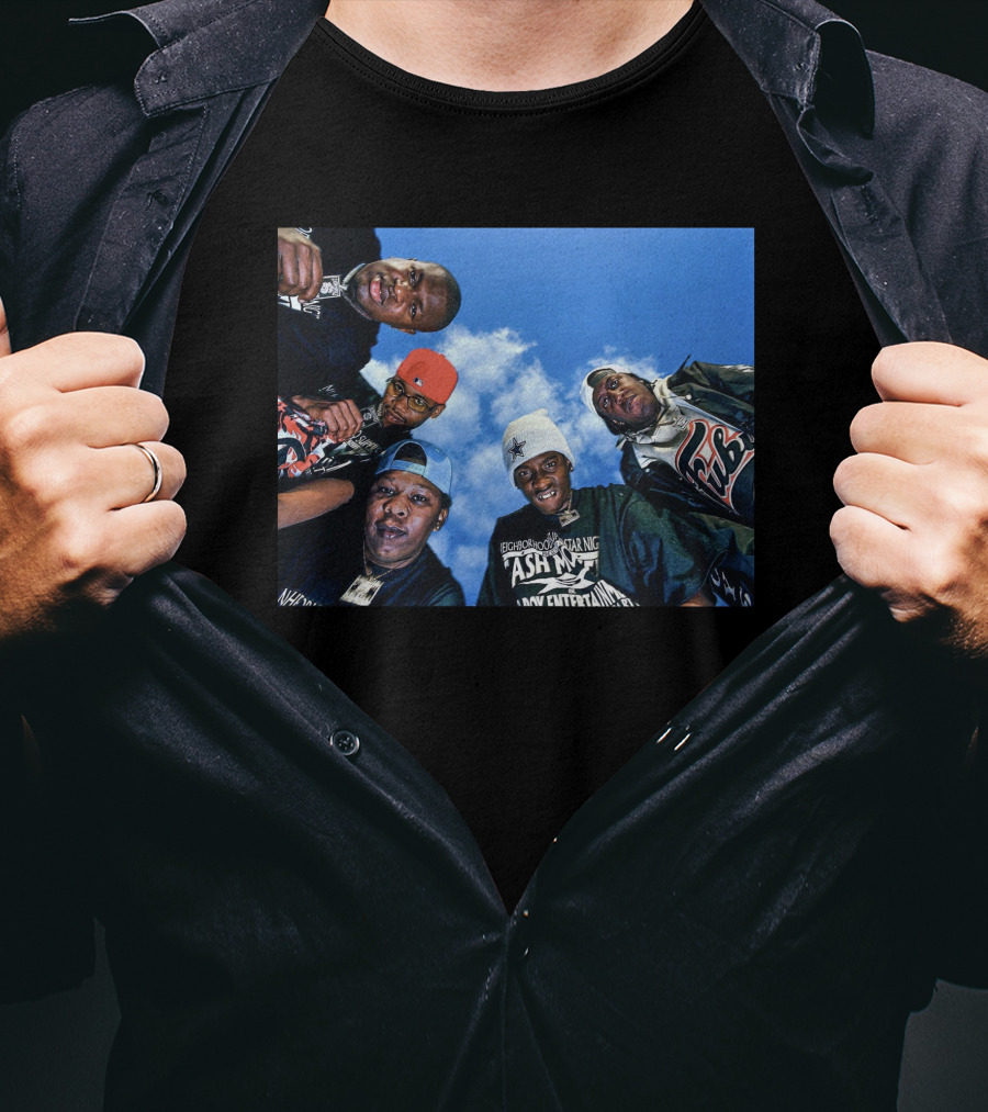 Rare Auxgod Cash Money Millionaires 1999 Iconic Group Photo T-Shirt
