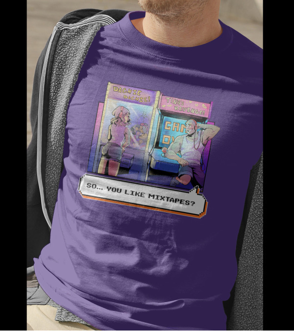 Dashiexp Arcade Dachie Game Over Tina's Revenge So You Like Mixtapes T-Shirt