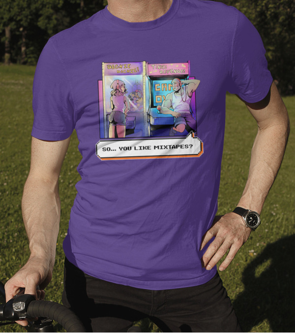 Dashiexp Arcade Dachie Game Over Tina's Revenge So You Like Mixtapes T-Shirt