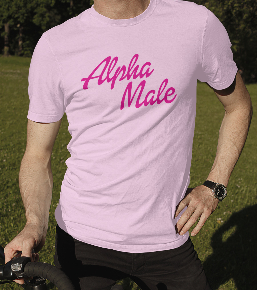 Alpha Male Brys Online Bryson Pink T-Shirt