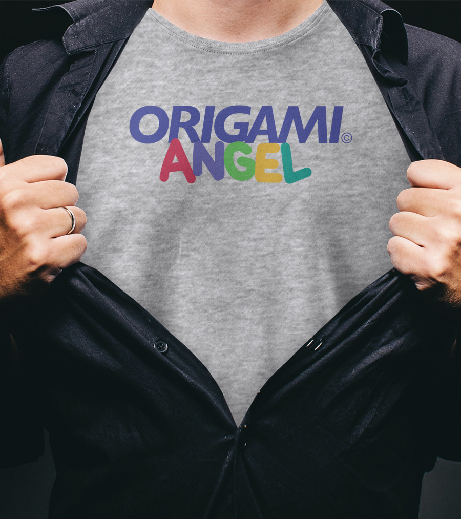 Origami Angel Gami Gang Multicolor T-Shirt
