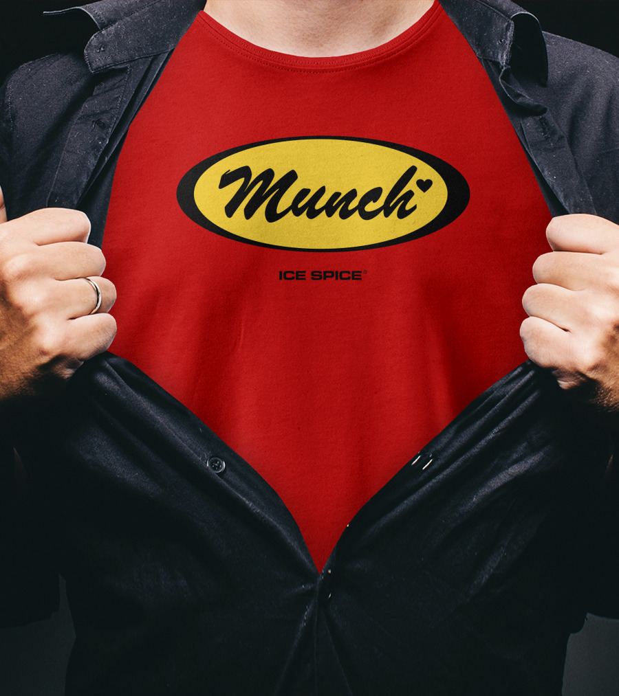 Munch Ice Spice Icespicemusic Shop T-Shirt