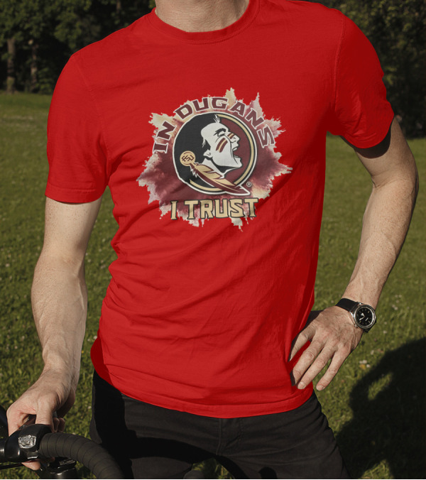 In Dugans I Trust Seminoles Logo Football Fandom T-Shirt