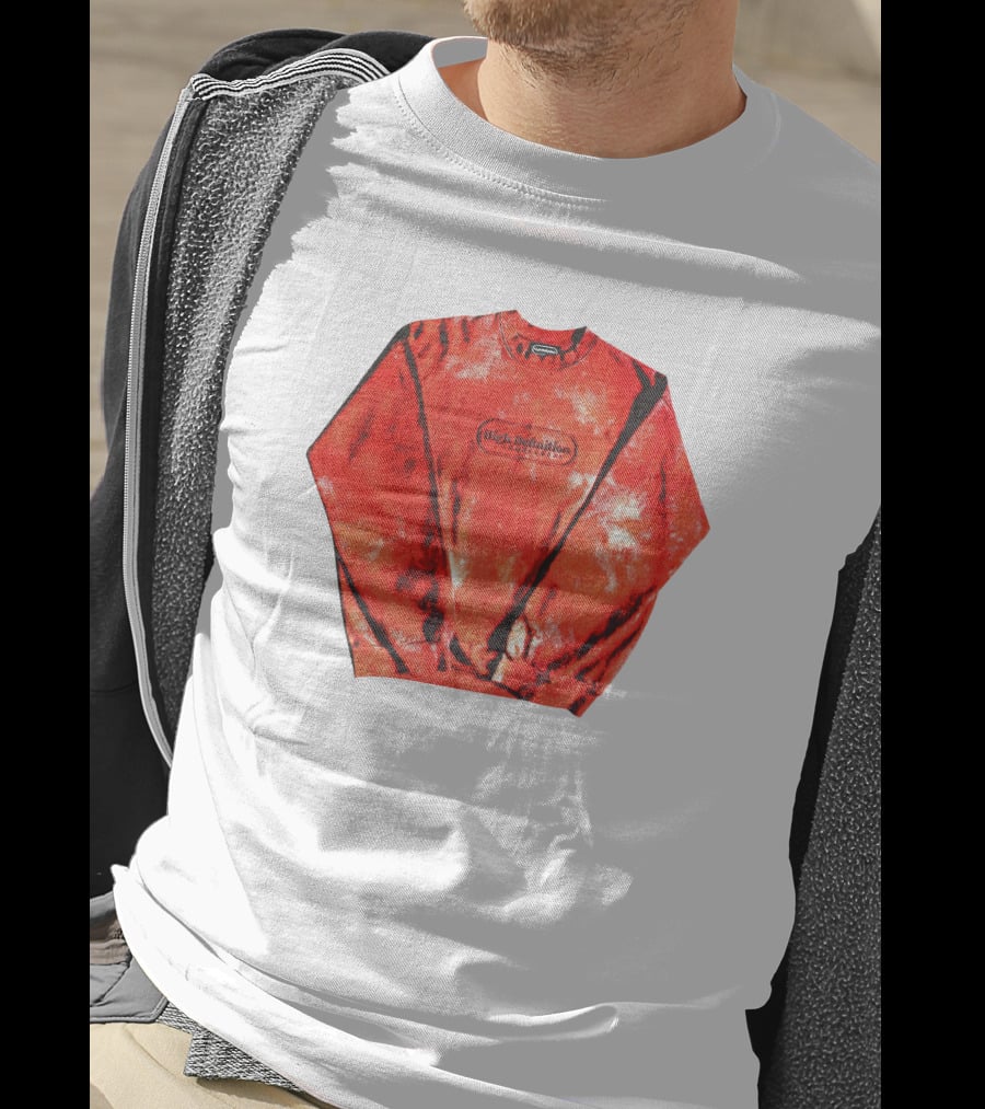 Hiidef3000 Hi Definition Red Black Tie Dye T-Shirt