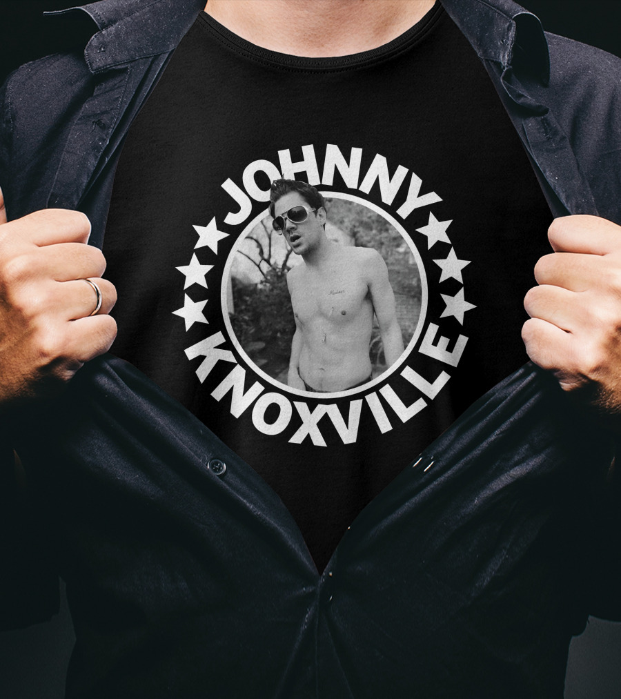 Johnny Knoxville Star Circle Tattoo T-Shirt