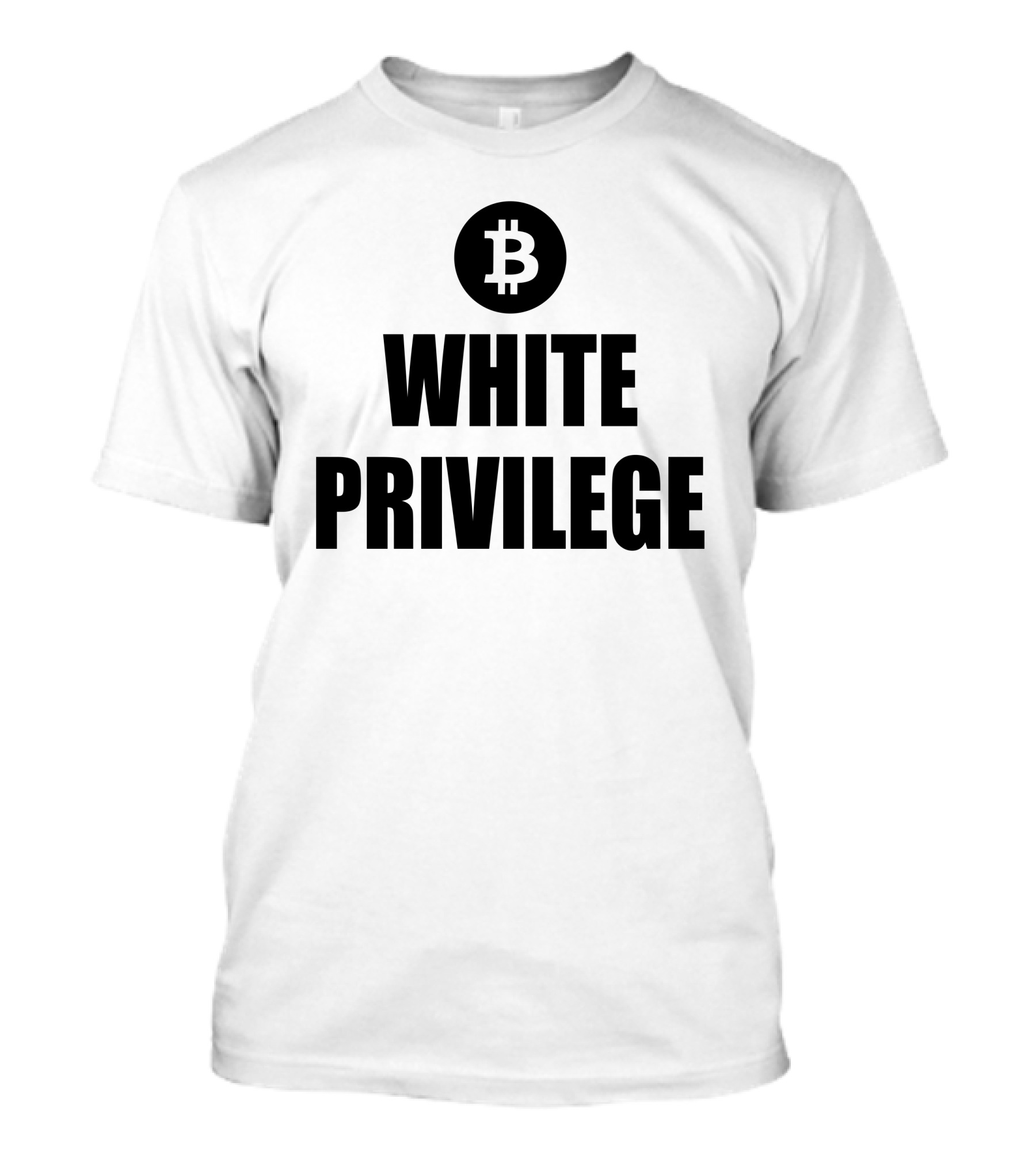 Maga Party Bitcoin White Privilege T-Shirt