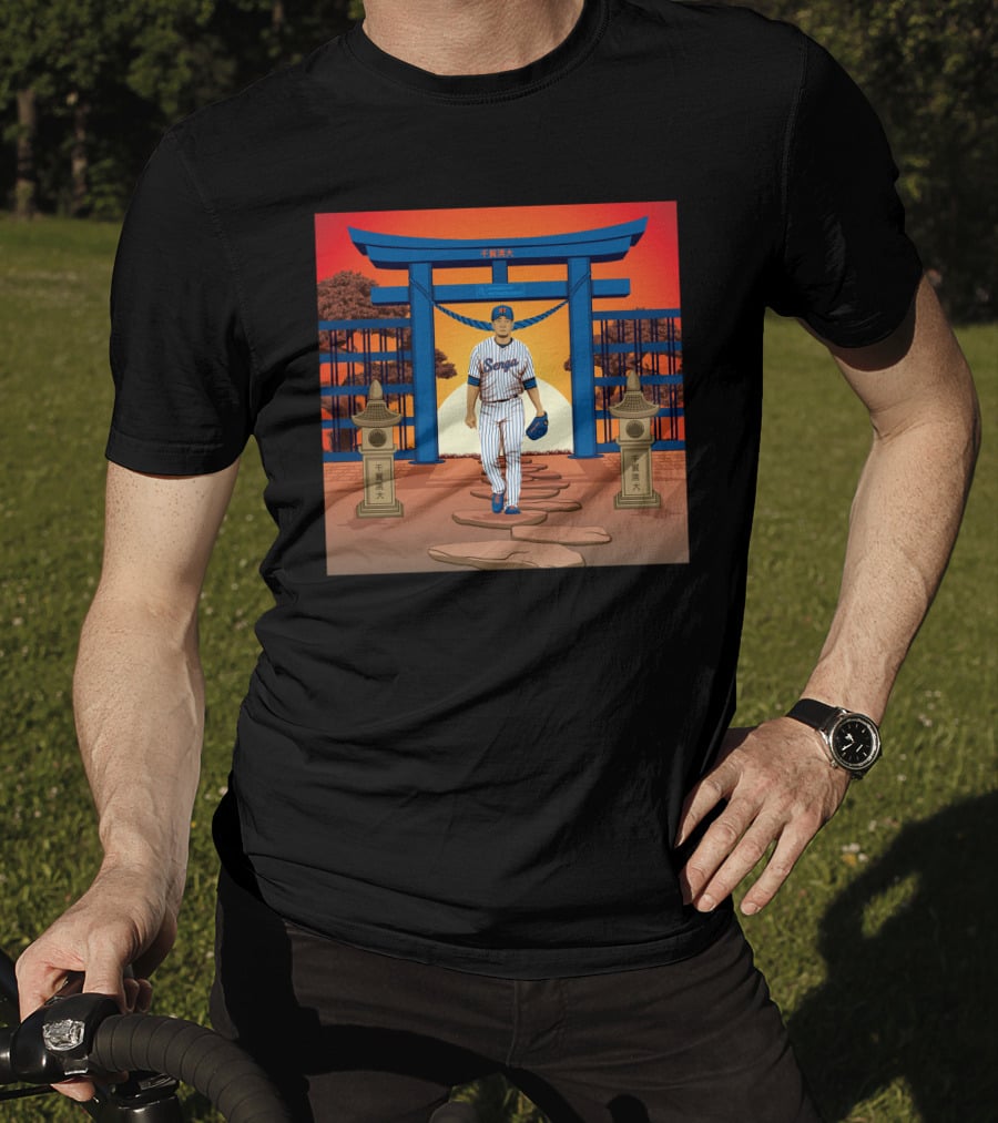 Athlete Senga Time In Traditional Gateway Setting T-Shirt