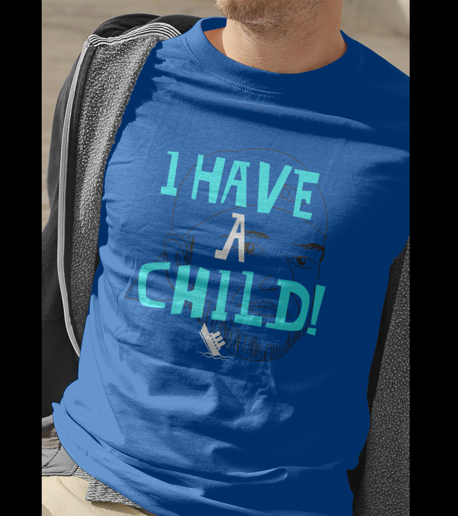 I Have A Child Lebatard Friends Sketch Cap T-Shirt