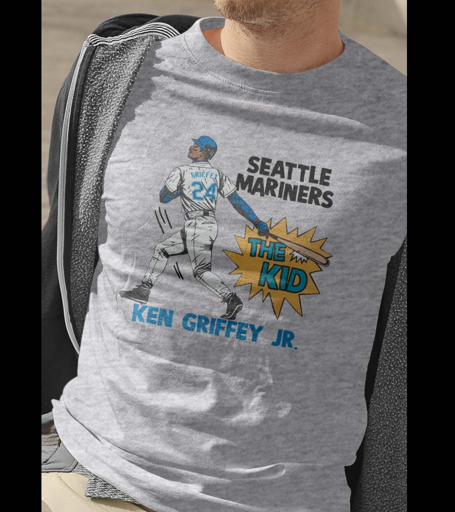 Seattle Mariners The Kid Ken Griffey Jr. 24 T-Shirt
