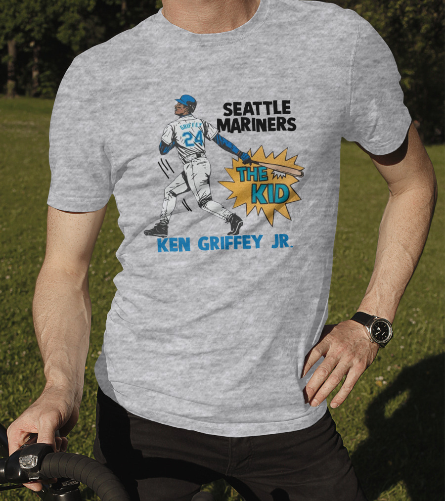 Seattle Mariners The Kid Ken Griffey Jr. 24 T-Shirt