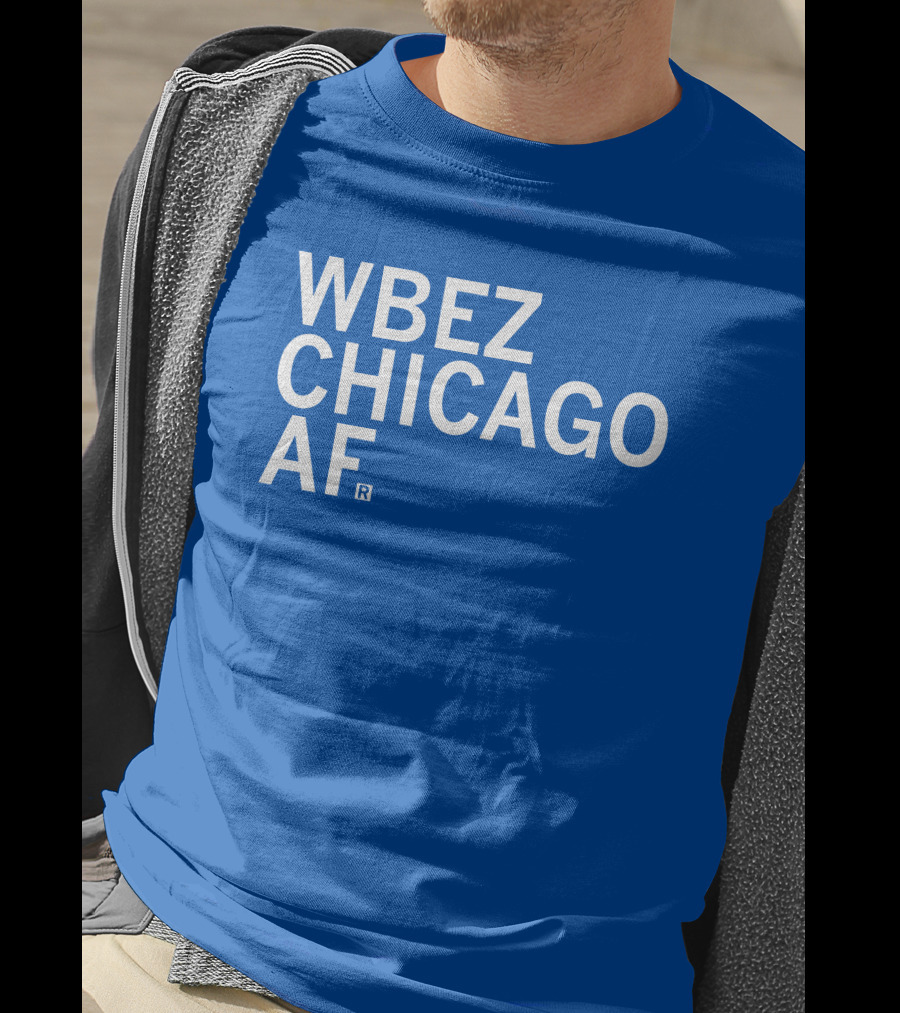 WBEZ Chicago AF Raygun T-Shirt