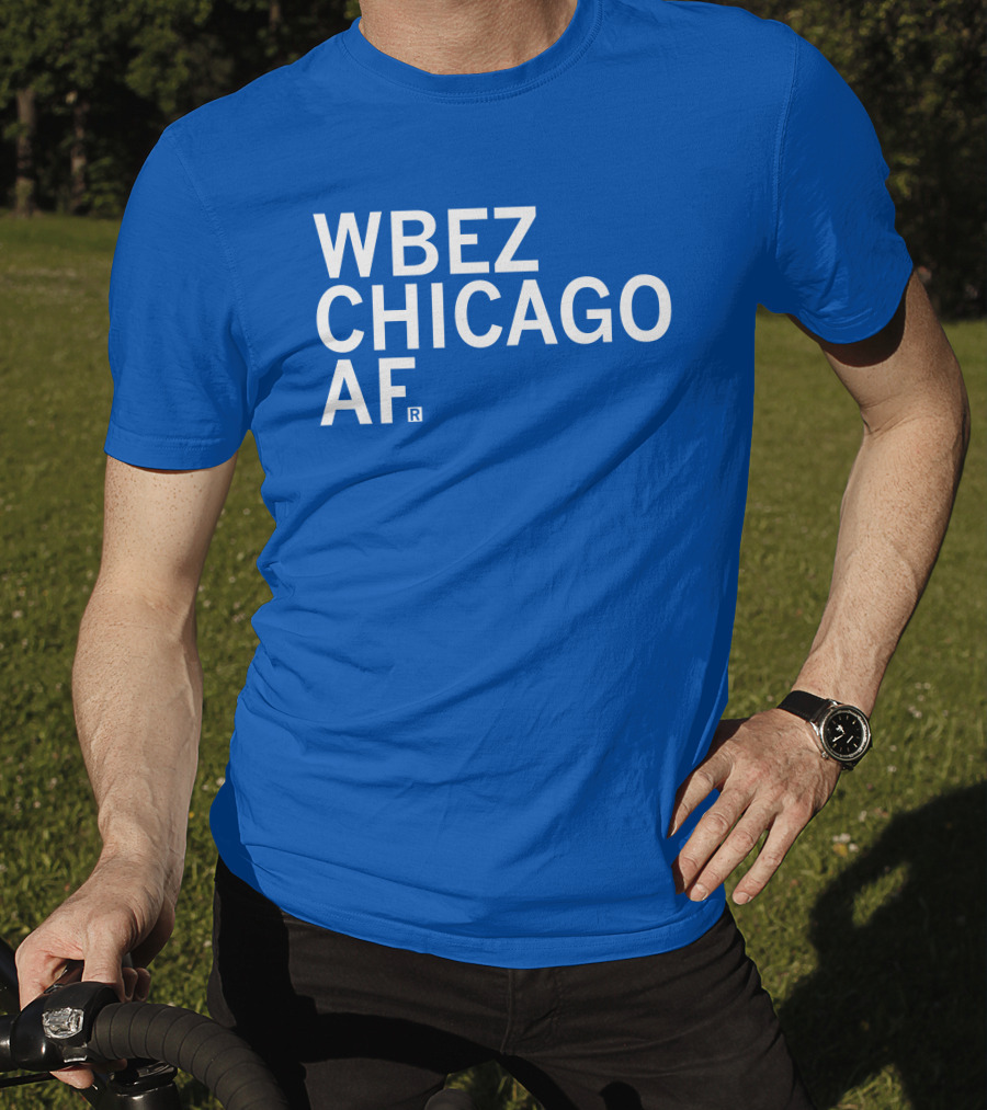 WBEZ Chicago AF Raygun T-Shirt