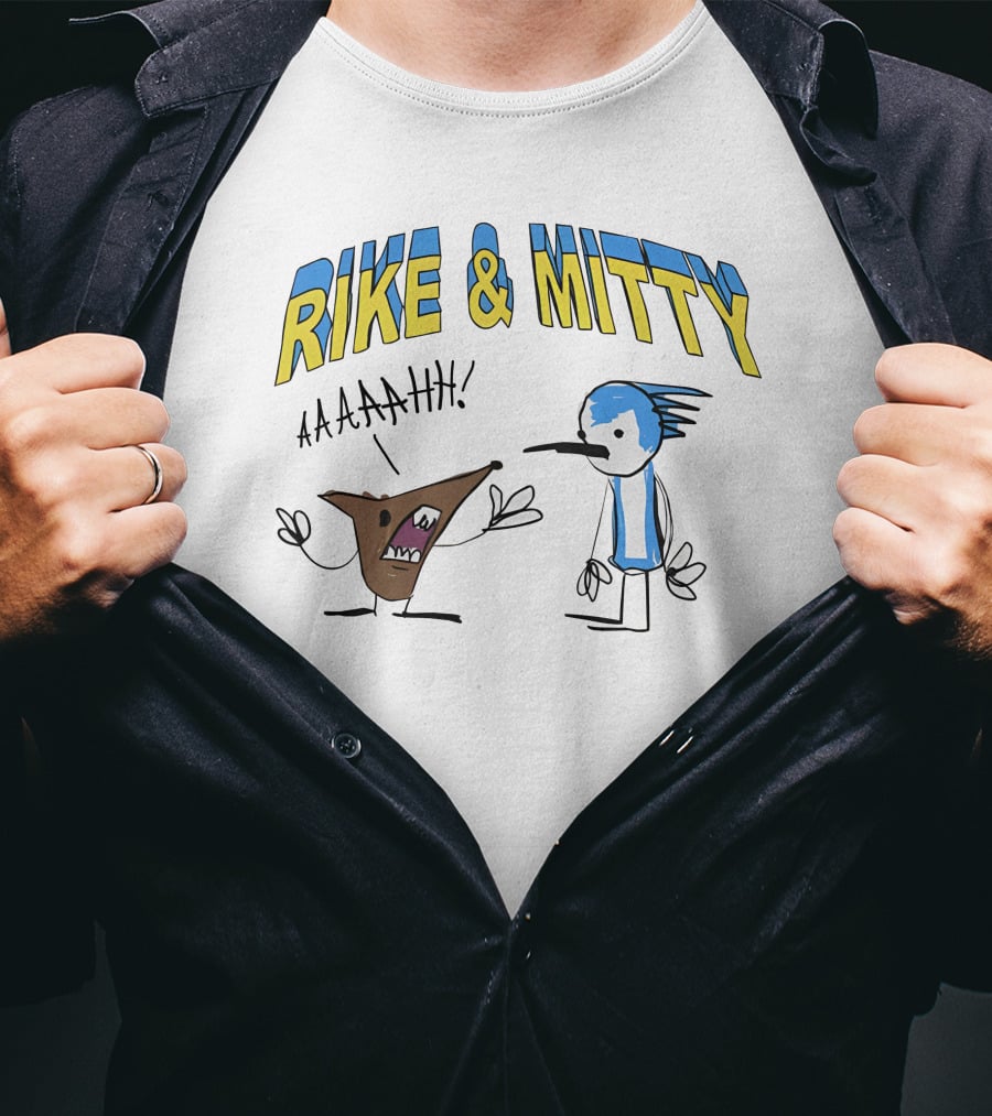 RIKE And MITTY AAAAHHH Lucca International Store T-Shirt
