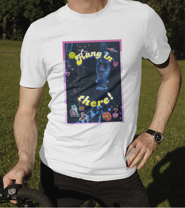 Bruiserbrogan Jeff Hardy Hang In There With Hearts And Smiley Faces T-Shirt