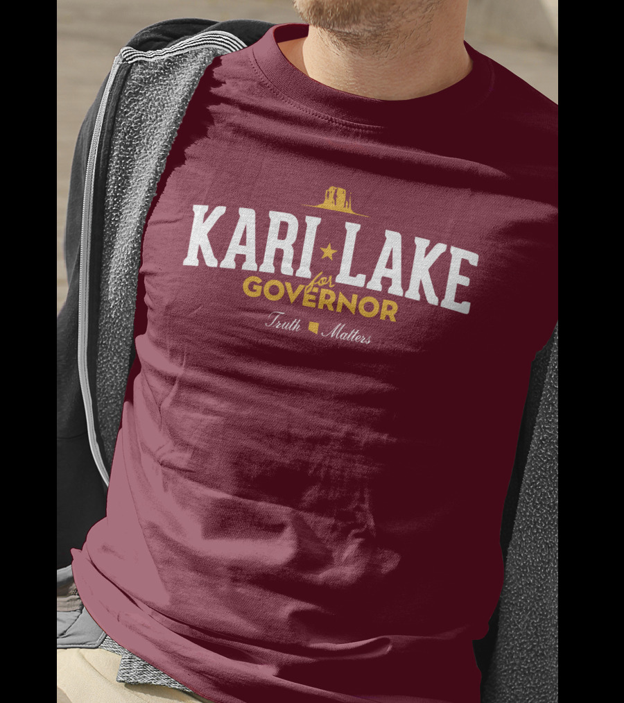 Matthew C Martinez Kari Lake For Governor Truth Matters T-Shirt