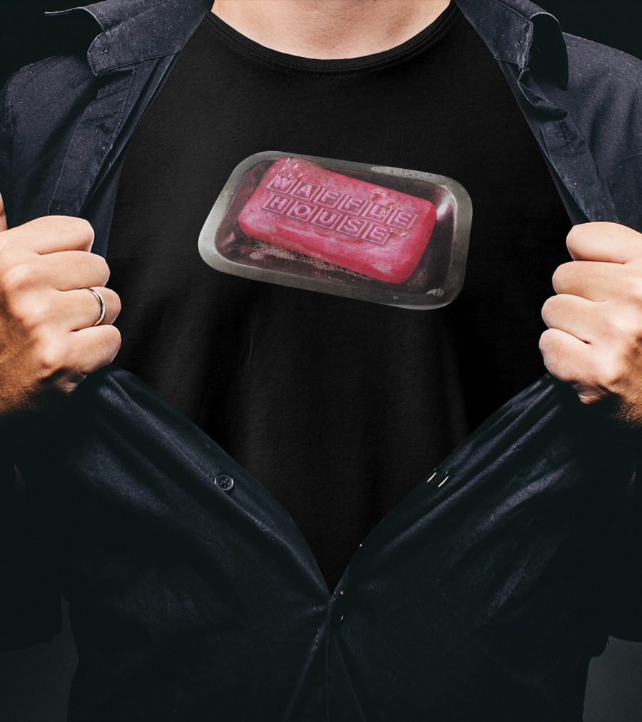 Trashcan Paul Waffle House Soap Club T-Shirt
