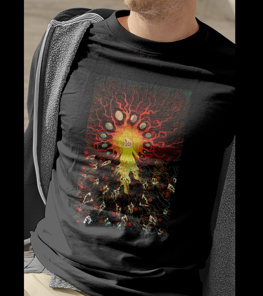 Prince With A Thousand Enemies Psychedelic Creature Amidst Vibrant Swirling Chaos T-Shirt