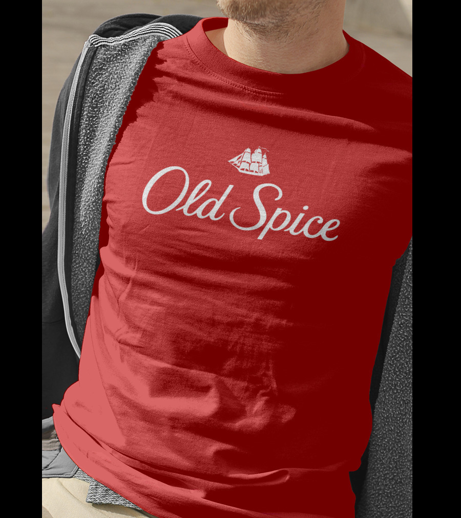 Old Spice Red Classic Ship T-Shirt