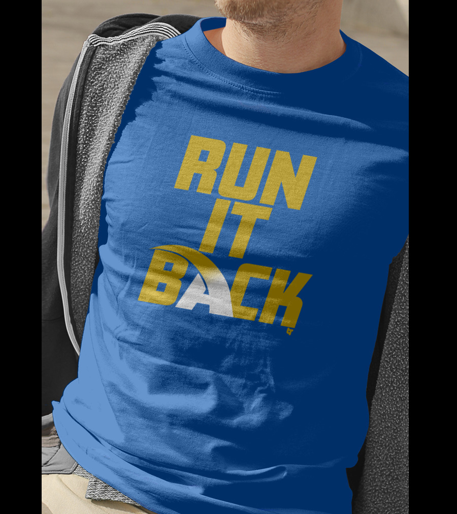 Run It Back Los Angeles Football Fan Merchandise T-Shirt