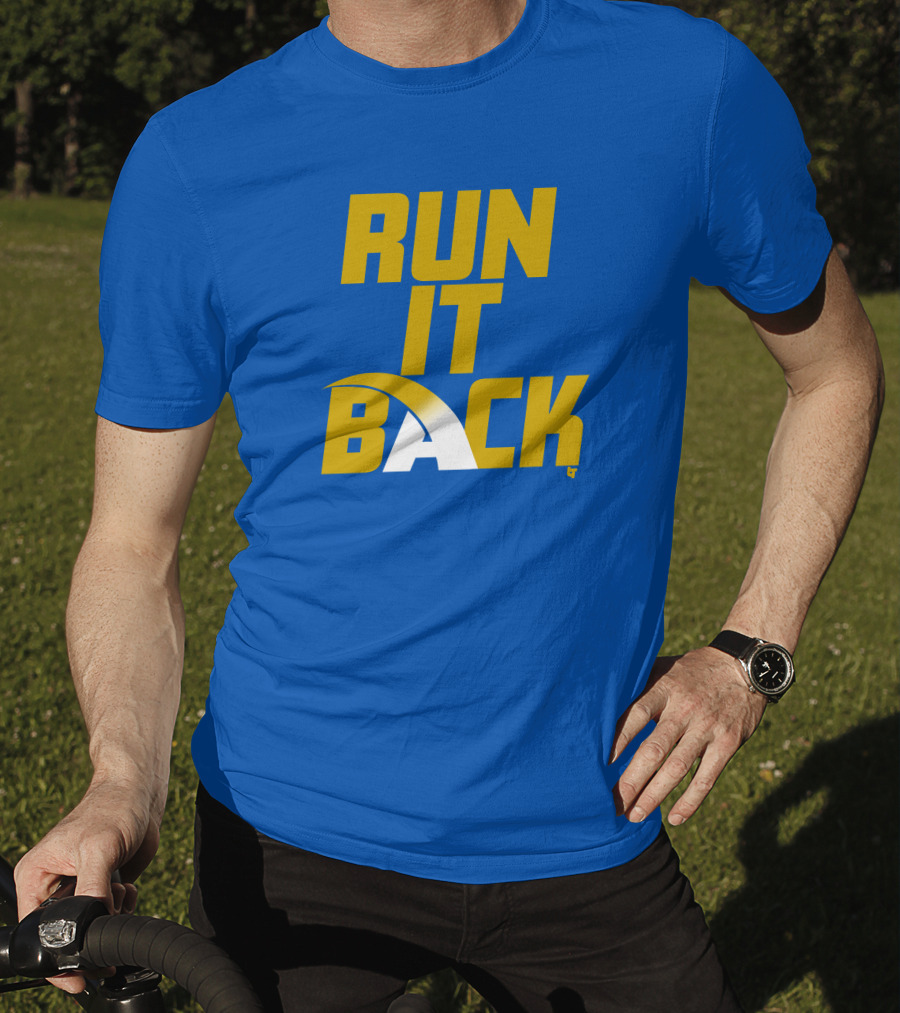 Run It Back Los Angeles Football Fan Merchandise T-Shirt