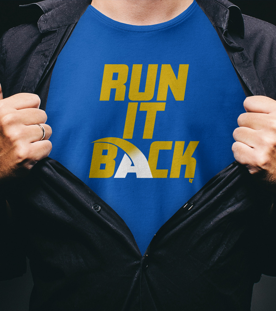 Run It Back Los Angeles Football Fan Merchandise T-Shirt