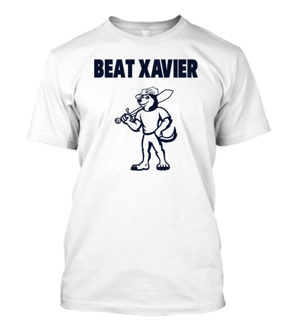Beat Xavier Mascot With Sword And Cap T-Shirt