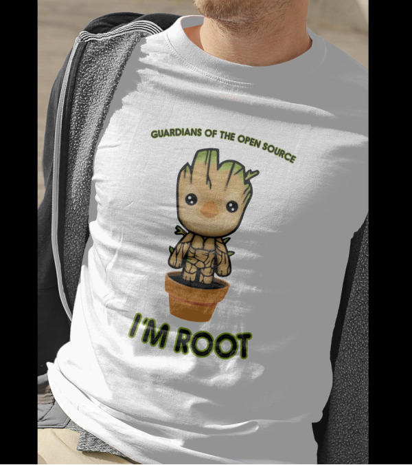 Guardians Of The Open Source I'm Root T-Shirt