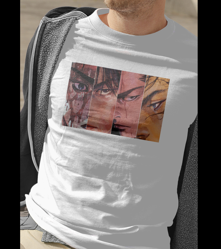 Vagabond Miyamoto Musashi Sasaki Takehiko Inoue Manga T-Shirt