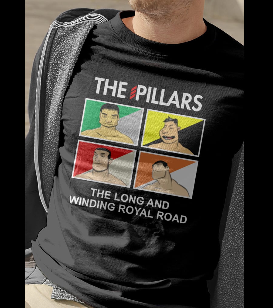 The Pillars The Long And Winding Royal Road Manga Cartoon Characters T-Shirt