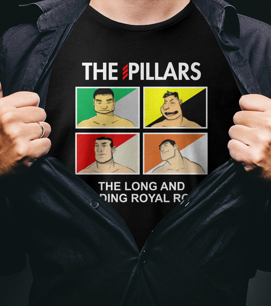 The Pillars The Long And Winding Royal Road Manga Cartoon Characters T-Shirt