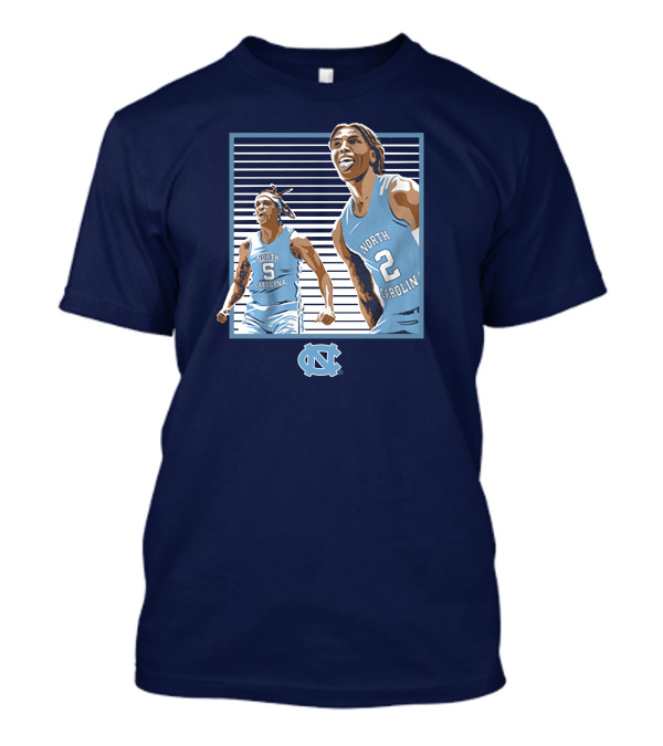 Armando Bacot And Caleb Love North Carolina Basketball Champions Frame It T-Shirt