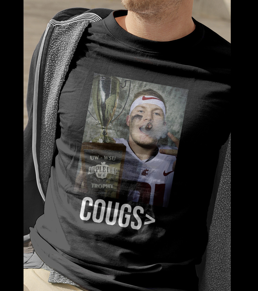 COUGS Apple Cup Trophy Victory WSU T-Shirt
