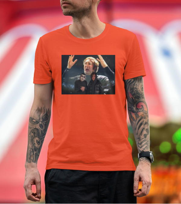 Premium T-Shirt: AEW Danhausen Hook Mind Blown Reaction Meme T-Shirt AEW Danhausen Hook Mind Blown Reaction Meme T-Shirt