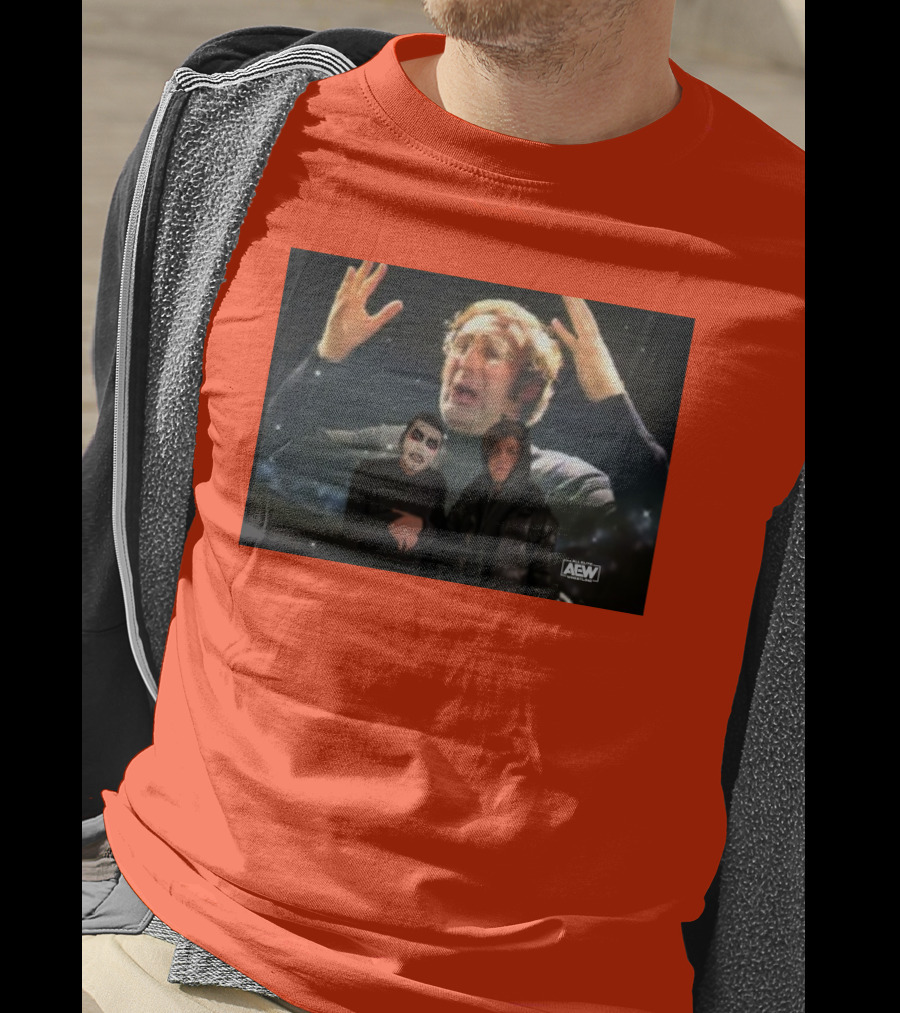 AEW Danhausen Hook Mind Blown Reaction Meme T-Shirt