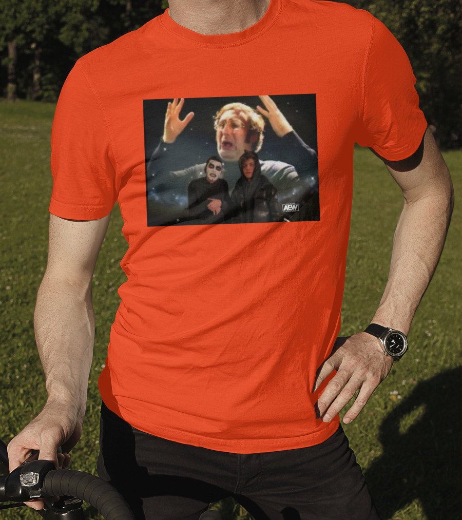 AEW Danhausen Hook Mind Blown Reaction Meme T-Shirt