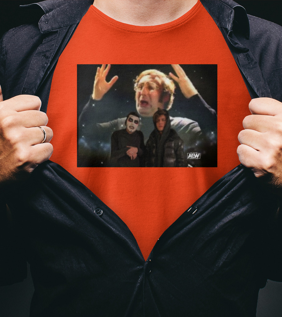 AEW Danhausen Hook Mind Blown Reaction Meme T-Shirt
