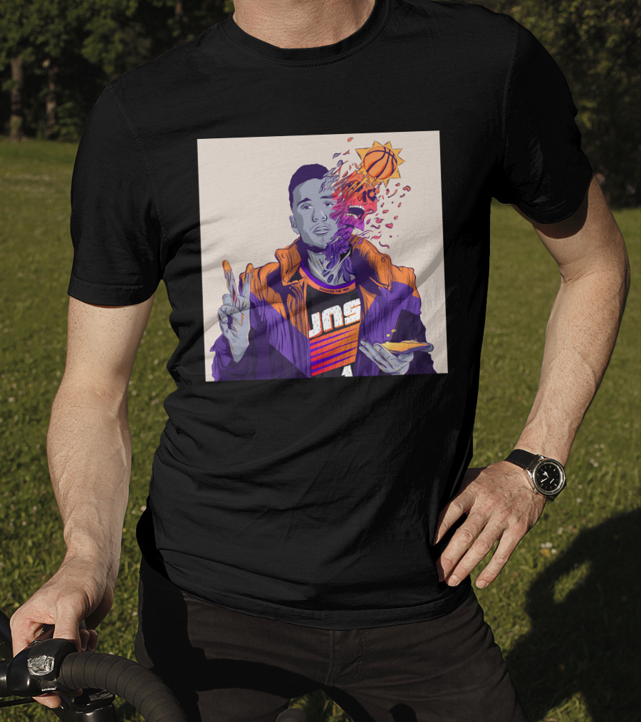 Dangerous Devin Booker Suns Basketball Explosion T-Shirt