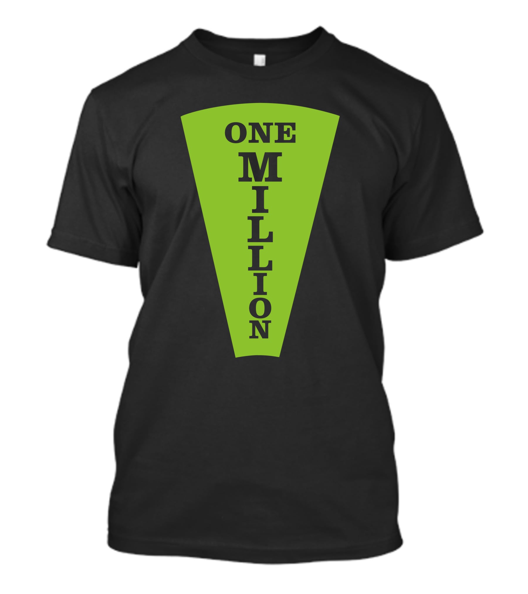 One Million Dollar Wedge Wheel Of Fortune Iconic Game Show T-Shirt
