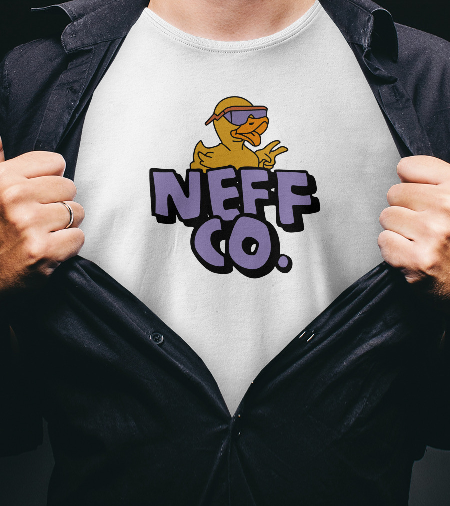 Neff Co Duck Peace Gesture Sunglasses T-Shirt