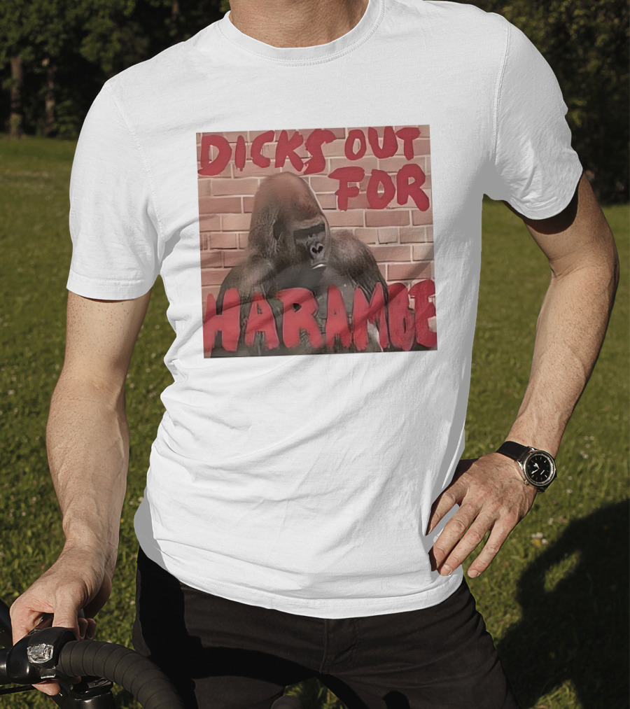 Dicks Out For Harambe T-Shirt
