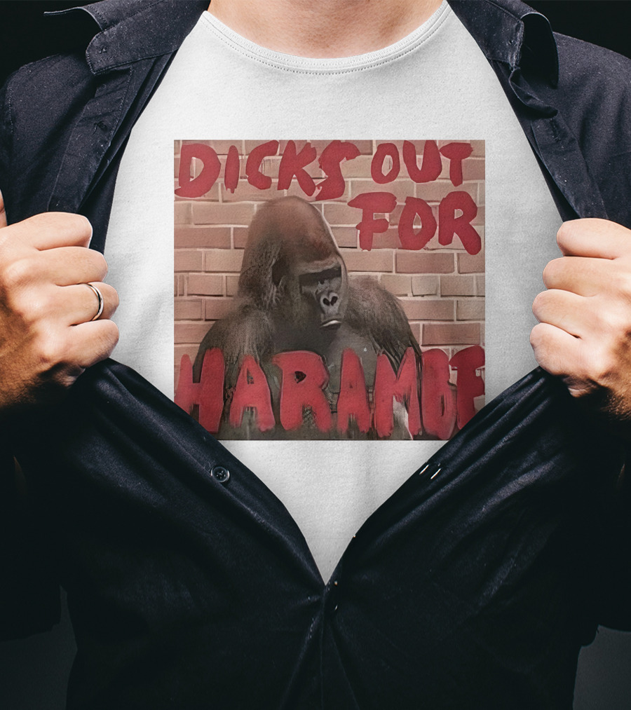 Dicks Out For Harambe T-Shirt