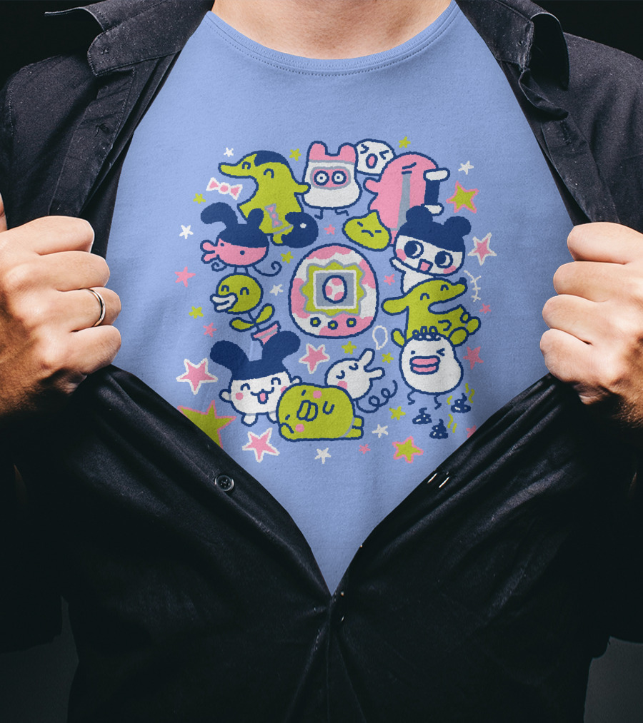 Tamagotchi Eggcellent Friends Adventure T-Shirt