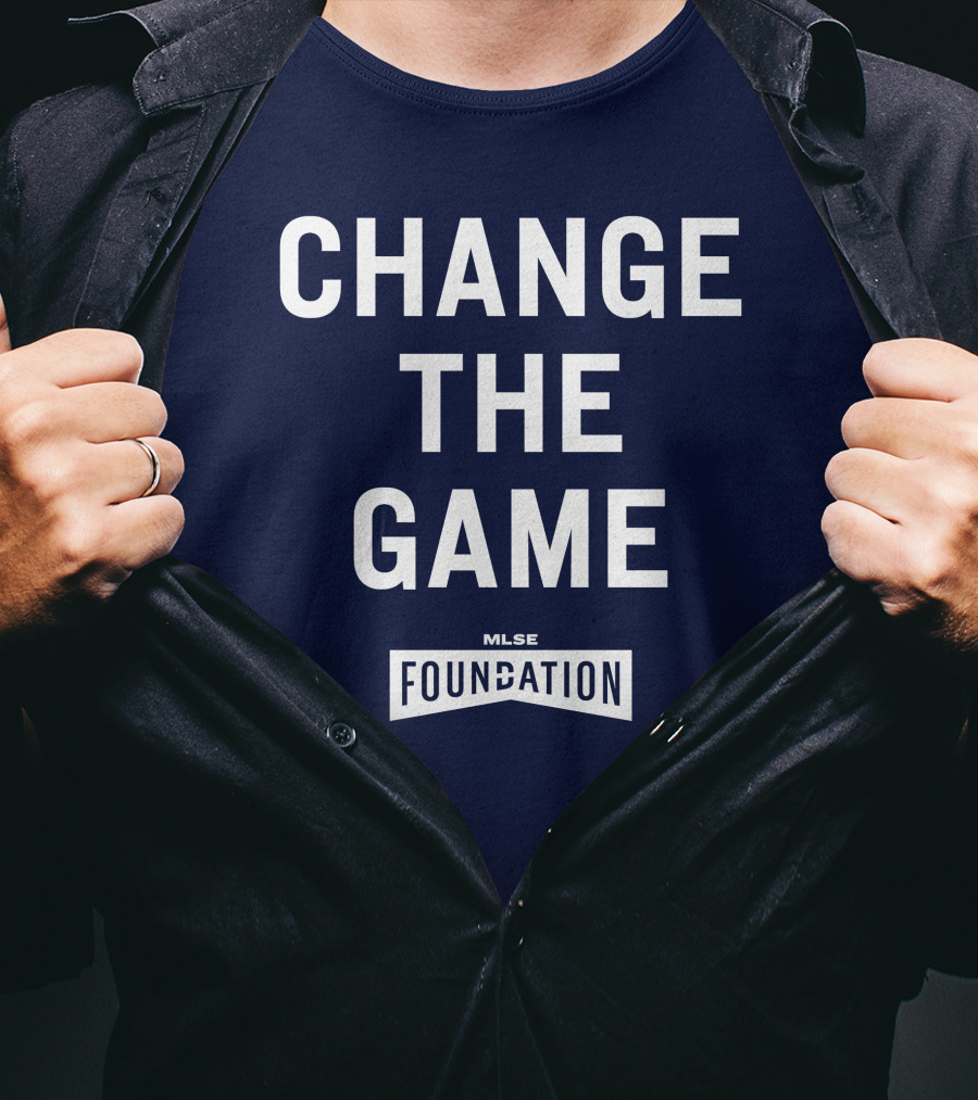 Change The Game Mlse Foundation T-Shirt